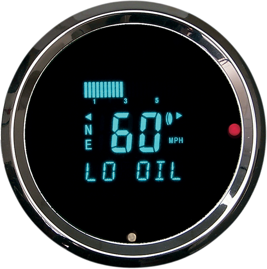 3011 Model Odyssey II Speedometer with Indicators (Resolution 1 mph) - 3-3/8"