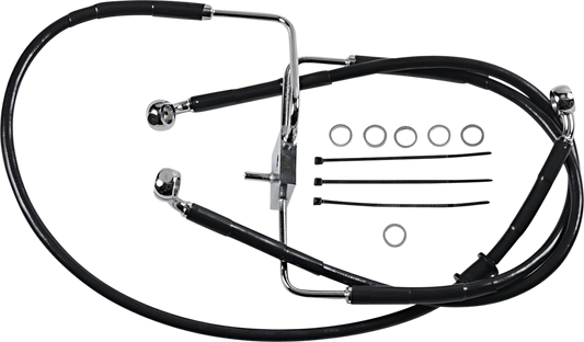 Brake Line - +10" - Black - XL