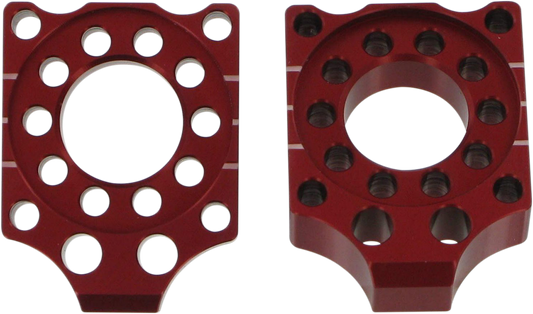 Axle Blocks - Honda CRF150R - Red