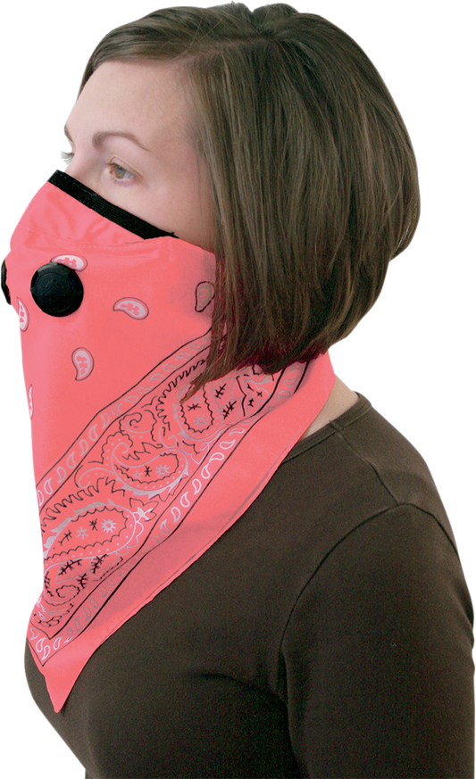 Bandana  Dust Mask - Pink