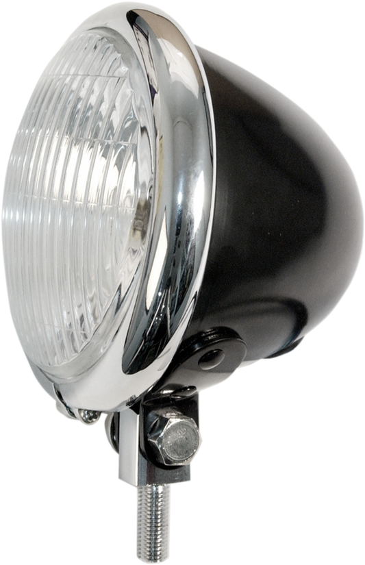 4 1/2" Spotlamp - Black/Chrome