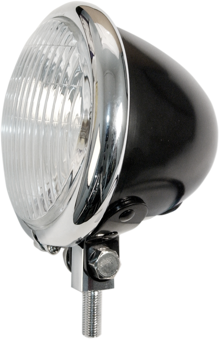 4 1/2" Spotlamp - Black/Chrome