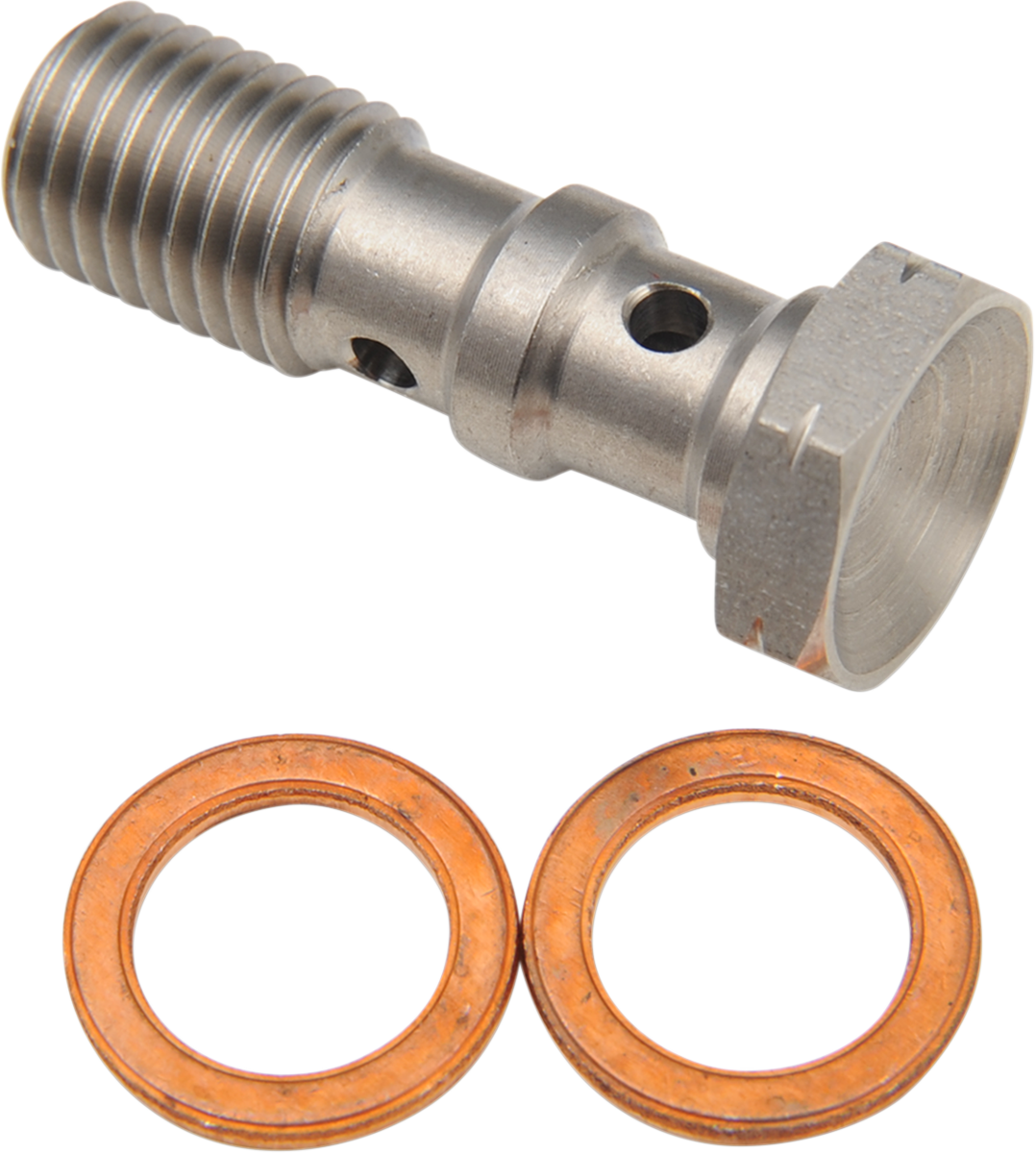 Banjo Bolt - 10mm x 1.25 - Double - Stainless Steel