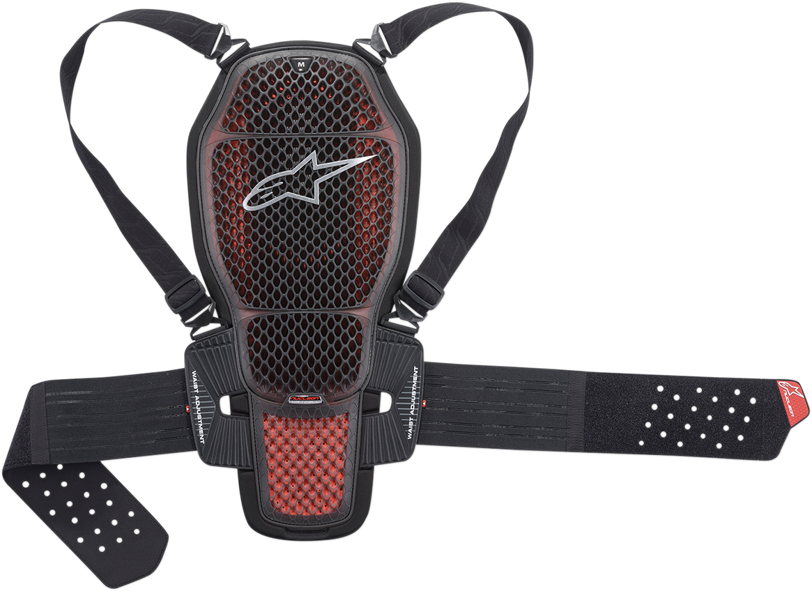 Nucleon KR-1 Cell Back Protector - Red/Black