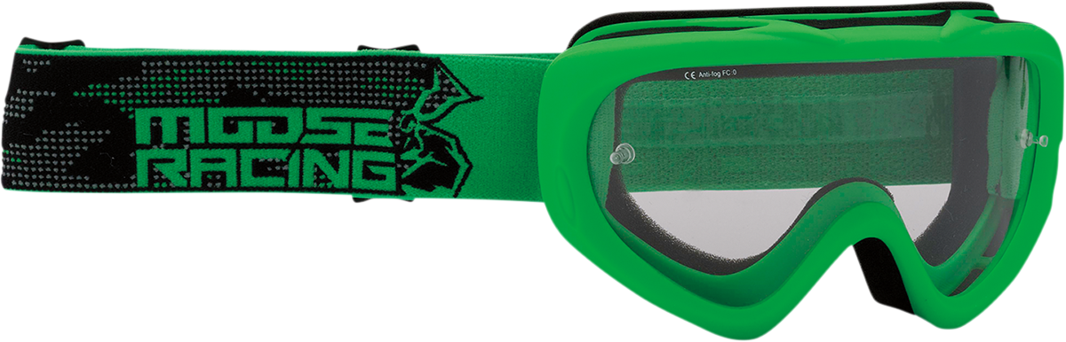 Youth Qualifier Goggles - Agroid - Green