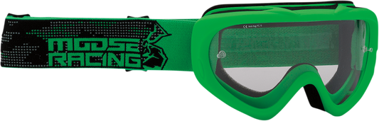 Youth Qualifier Goggles - Agroid - Green