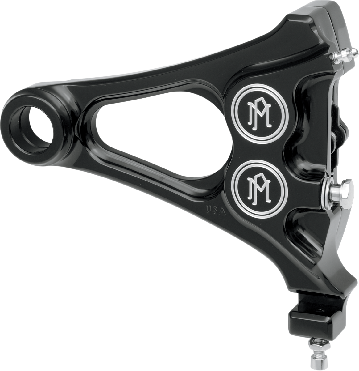 4-Piston Caliper - Rear - Contrast Cut™ 08-17 Softail