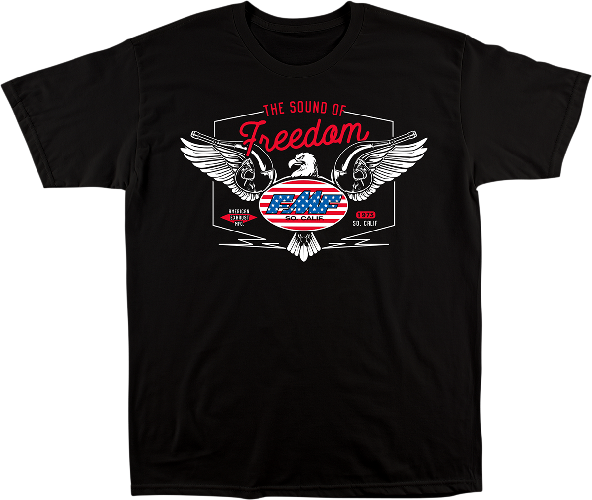 Sound of Freedom T-Shirt - Black - Large