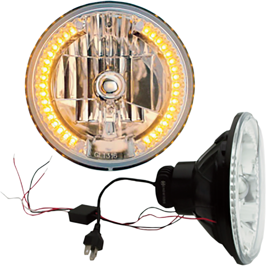 7" LED Headlight with LED Turn Signals