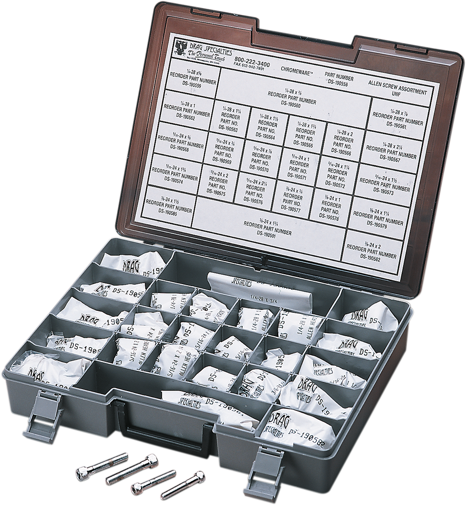 Assortment Unified Fine Coarse Thred -Socket Belt