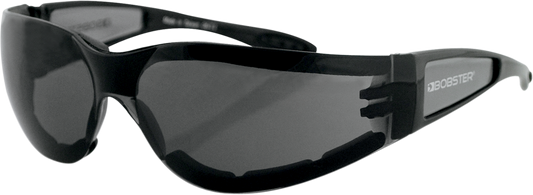 Shield II Sunglasses - Gloss Black - Smoke - Lemans