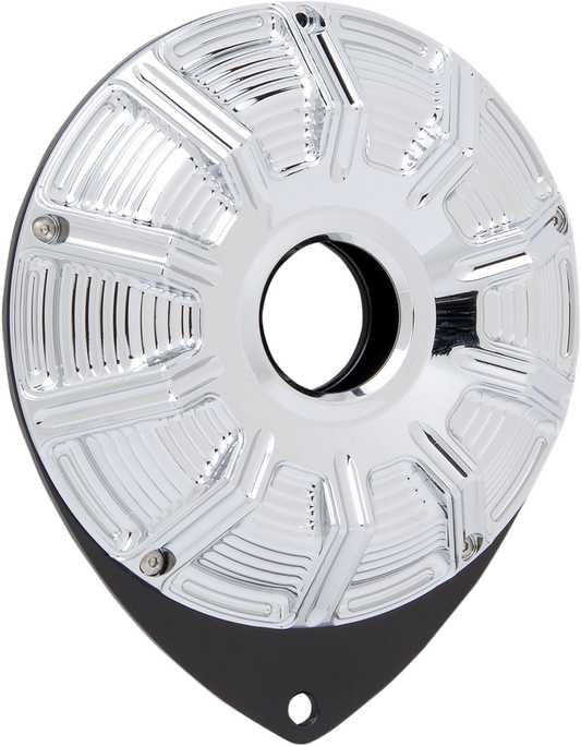 10-Gauge Key Switch Cover - Chrome