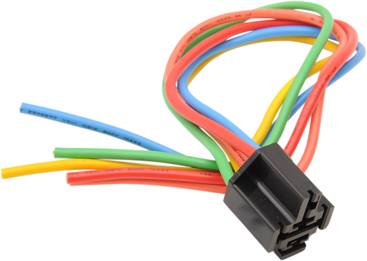 Relay Socket Assembly - Colored Wires