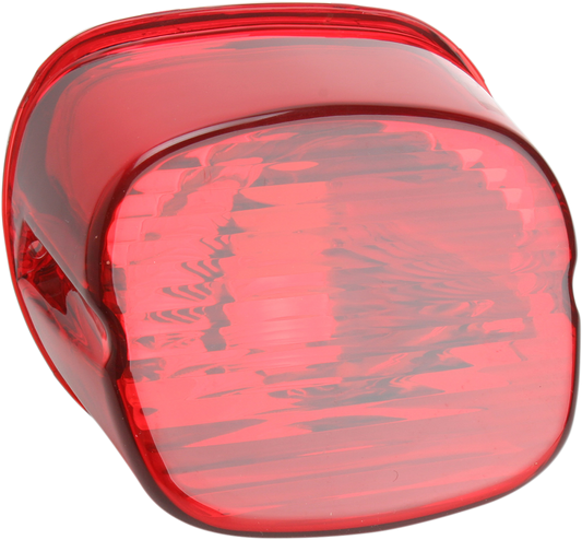 Laydown Taillight Lens - Red