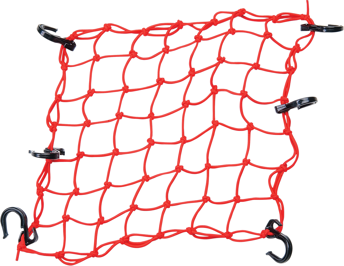 Adjustable Cargo Net - Red