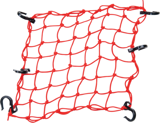 Adjustable Cargo Net - Red