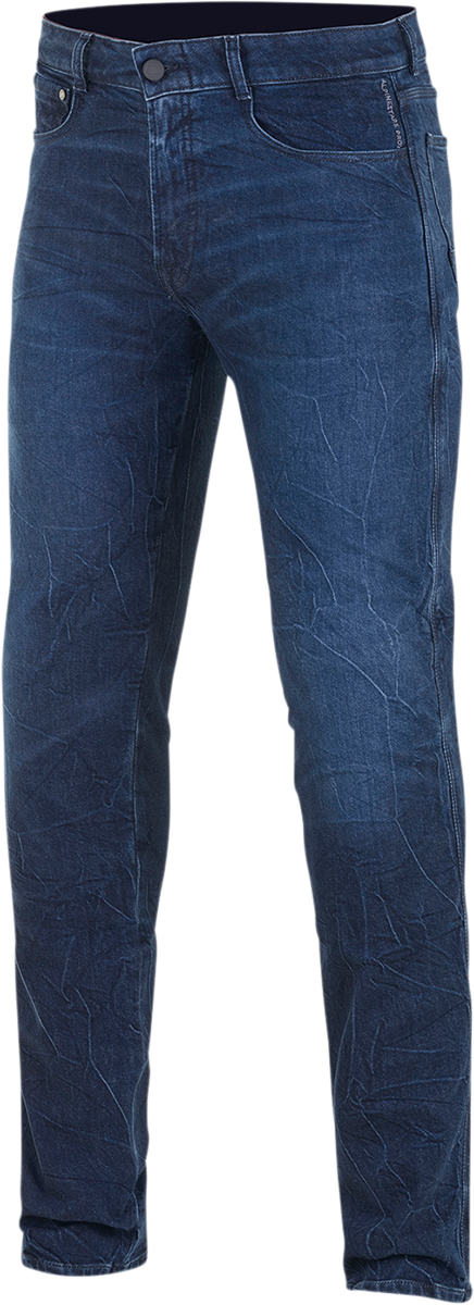 Pantalones de mezclilla Alpinestars Copper v2 Plus azul