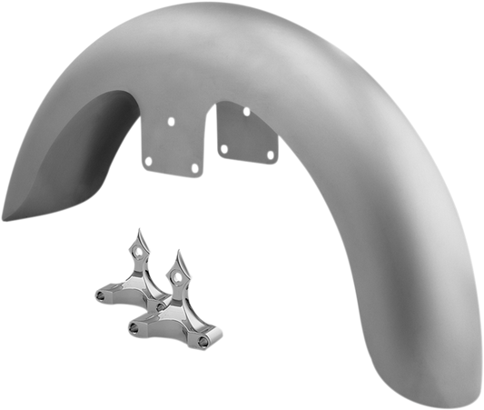 Front Fender Kit with Chrome Adapters - For 26" Wheel - 6" W507489