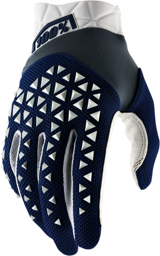 Airmatic Gloves - Navy/Steel/White - Small