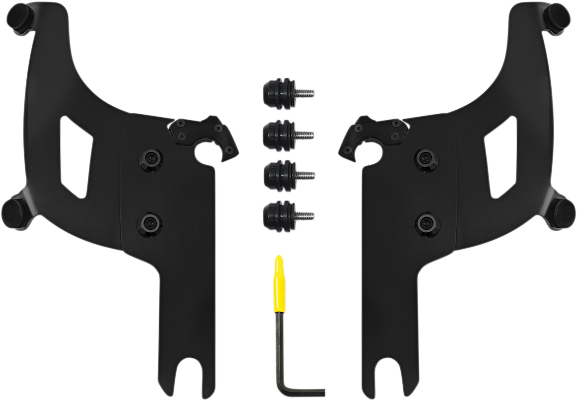Bullet Mounting Kit - Black - FLHRS/XS