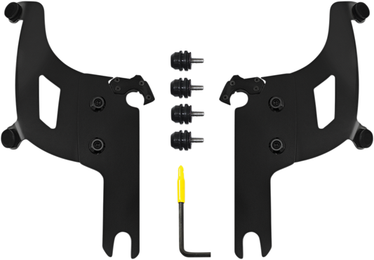 Bullet Mounting Kit - Black - FLHRS/XS