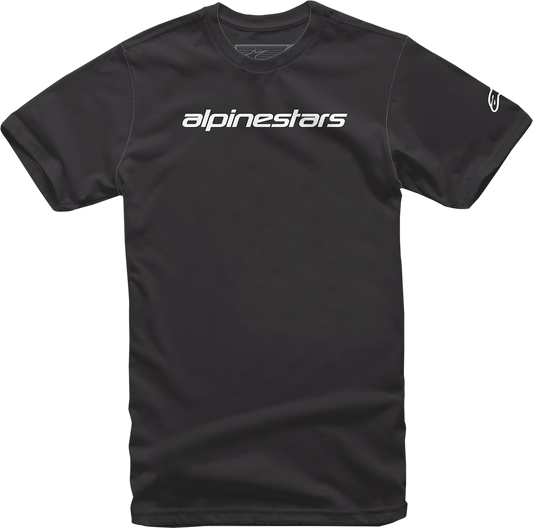 Playera Alpinestars Linear Wordmark - Negro/Gris