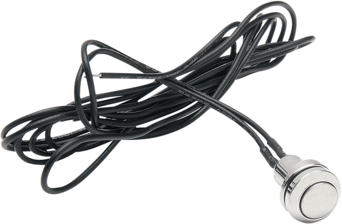 Mini Push-Button Switch - Chrome