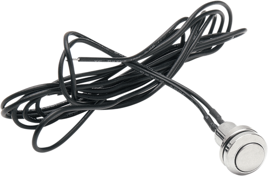 Mini Push-Button Switch - Chrome