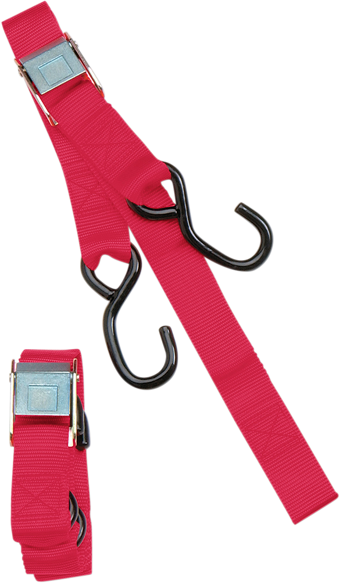 1" Tie Dow - Built In Assist - Red