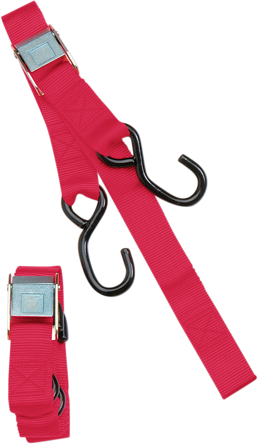 1" Tie Dow - Built In Assist - Red