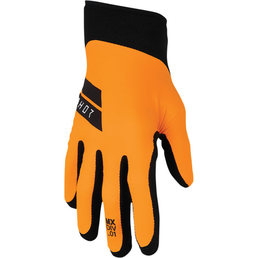 Guantes Agile Hero-Naranja/Negro