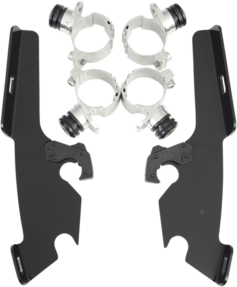 Fats/Slim Trigger Lock Mounting Kit - VN900 Custom - Black
