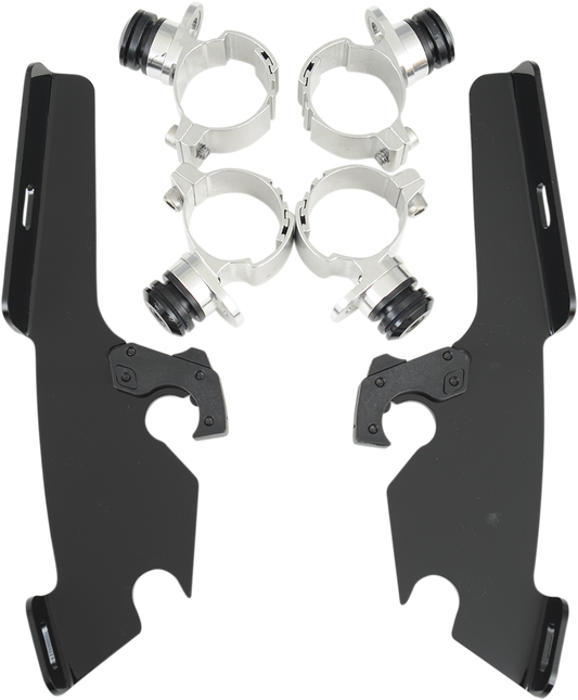 Fats/Slim Trigger Lock Mounting Kit - VN900 Custom - Black