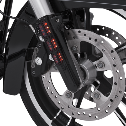 Cubierta de barra de suspension CIRO Forkini - Negro - Con LED