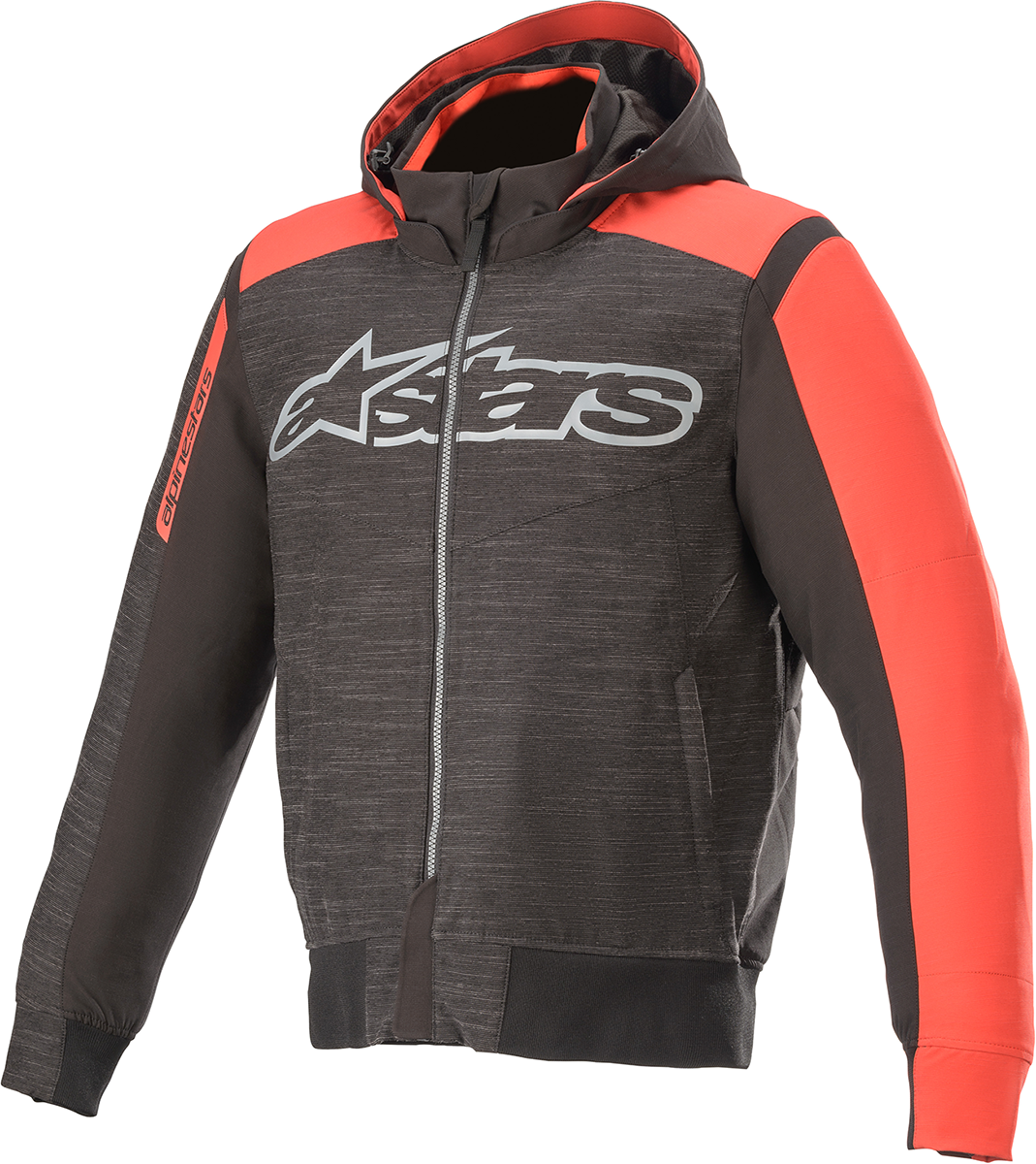 Sudadera Alpinestars Rhod Windstopper - Negro/Gris/Rojo