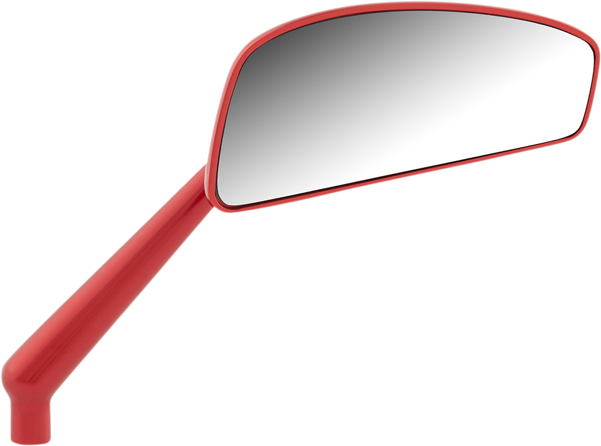 Tearchop Mirror - Righthand - Red