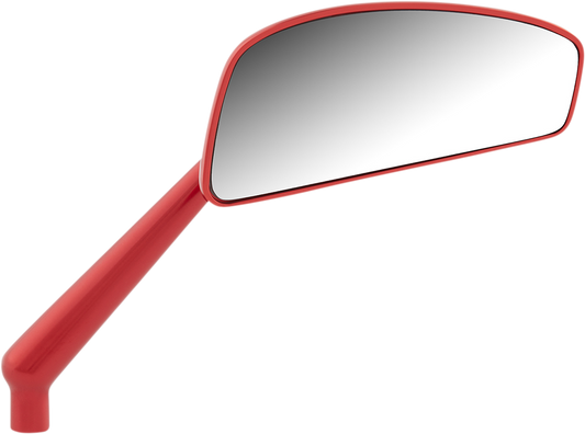 Tearchop Mirror - Righthand - Red