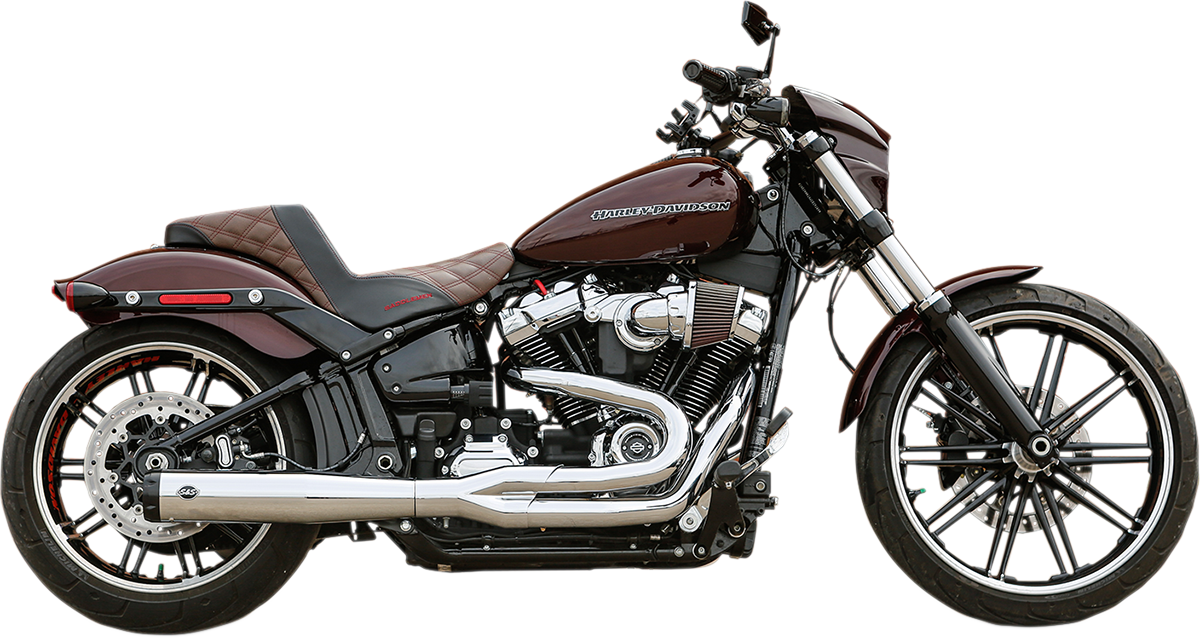 Escape 2:1 50 State para M8 Softail - Cromo