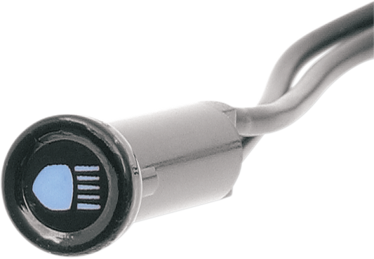 Snap-In Indicator Light - High Beam - Black Bezel