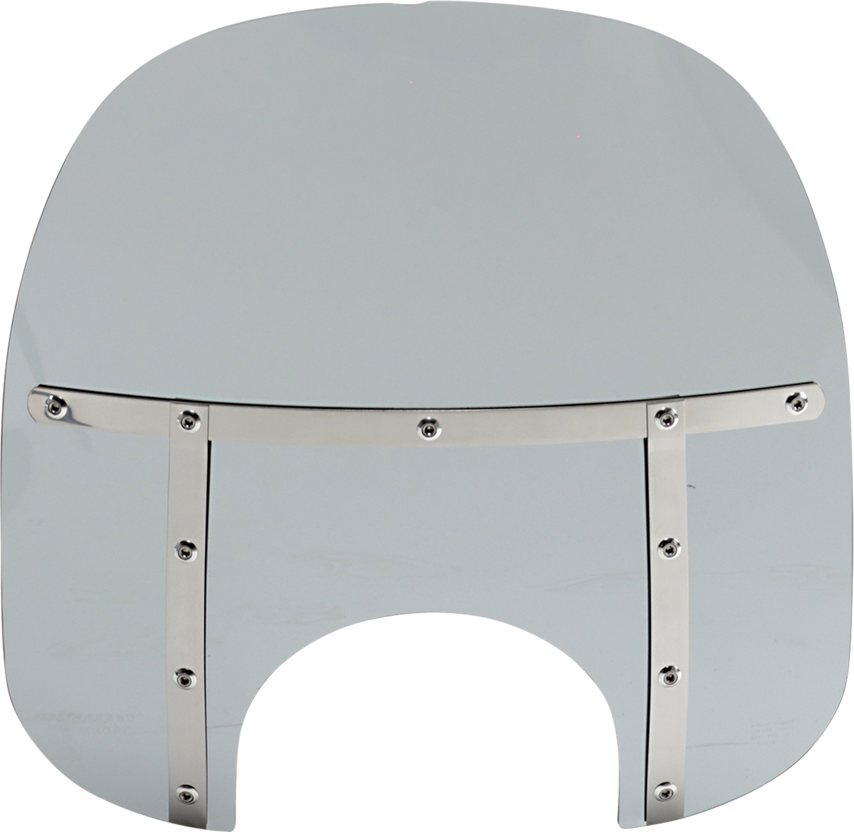 Fats Windshield - 17" - 9" Headlight - Black Smoke