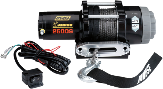 2500 LB Winch - Synthetic Rope