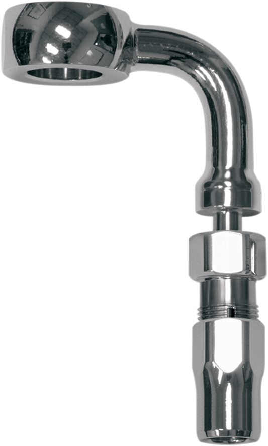 BYO Brake Banjo - 90° 10 mm - Stainless Steel