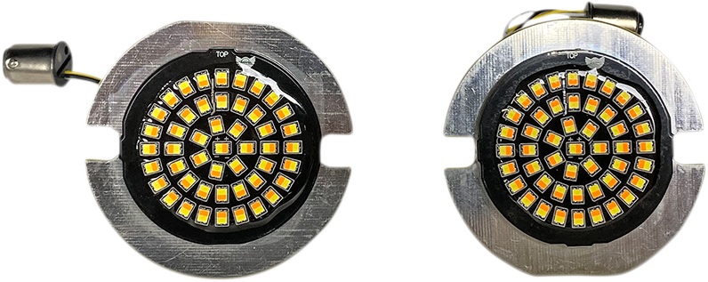 Amber/White LED Turn Signal Inserts