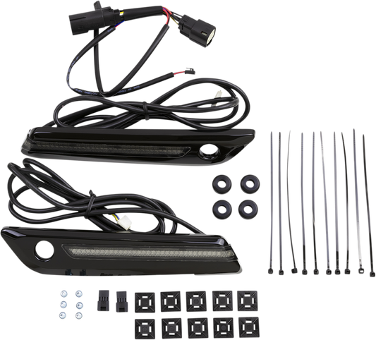 Hinge Cover - Smoke/Black