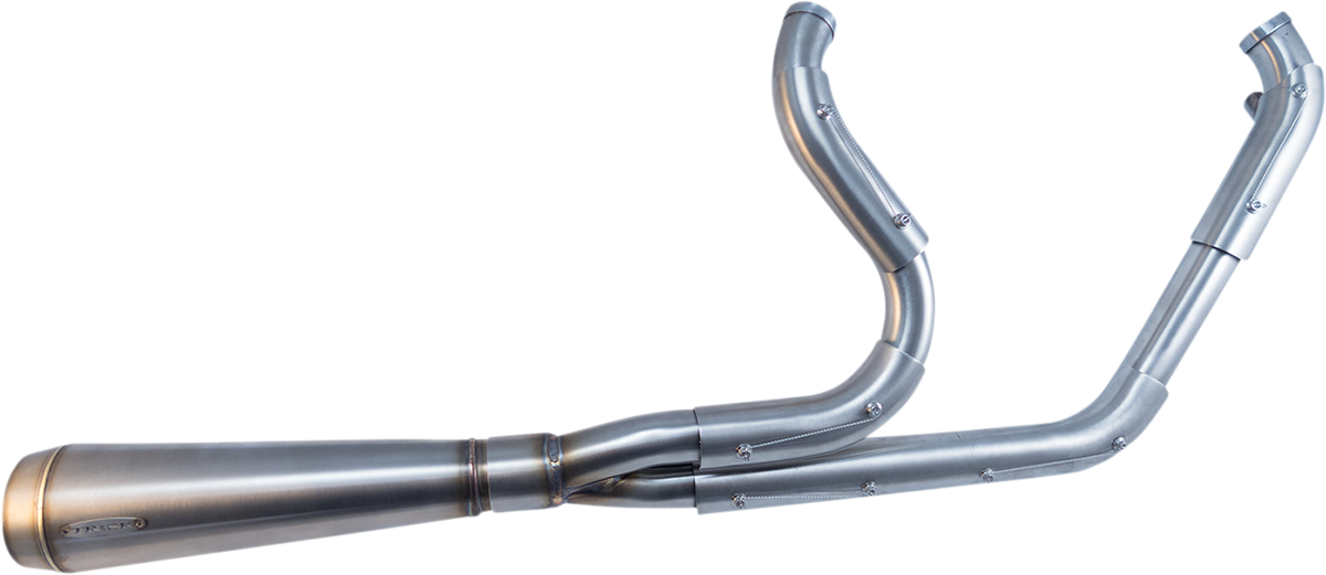 Assault 2:1 Exhaust - Stainless Steel - '07-'17 Softail