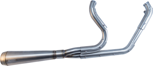 Assault 2:1 Exhaust - Stainless Steel - '07-'17 Softail