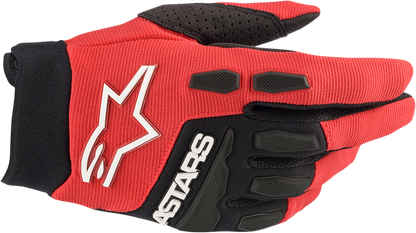 Full Bore Gloves - Red/Black - Small