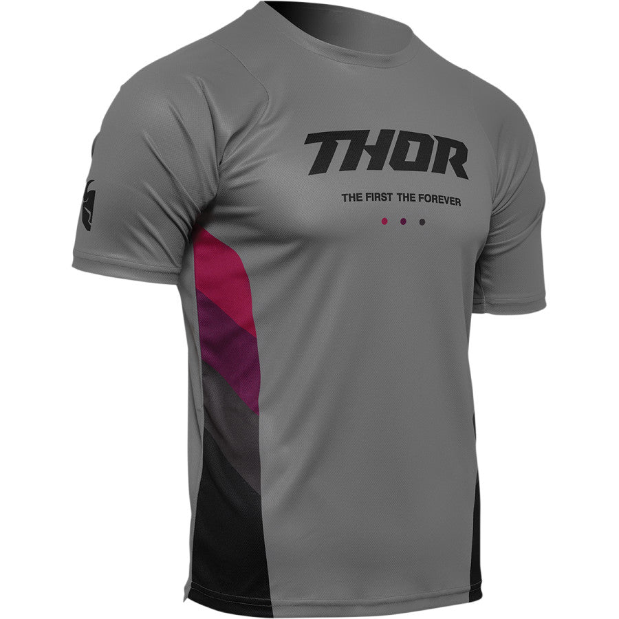 Playera Thor Assist React - Gris/Morado