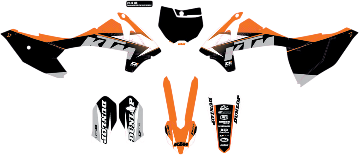 Graphic Kit - Cor 9 - KTM