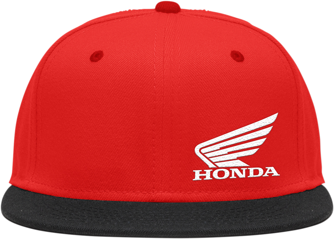 Honda Wing Hat - Red - One Size